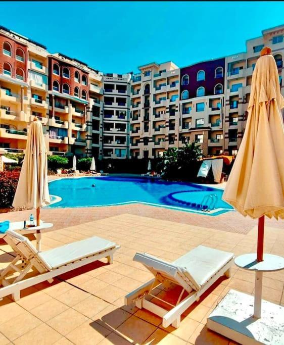 Sunny Studio With 3 Swimming Pools Florenza Hurghada Exteriér fotografie