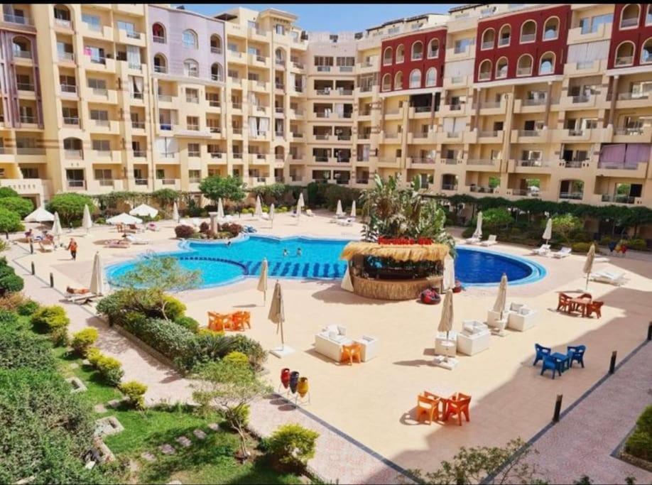 Sunny Studio With 3 Swimming Pools Florenza Hurghada Exteriér fotografie