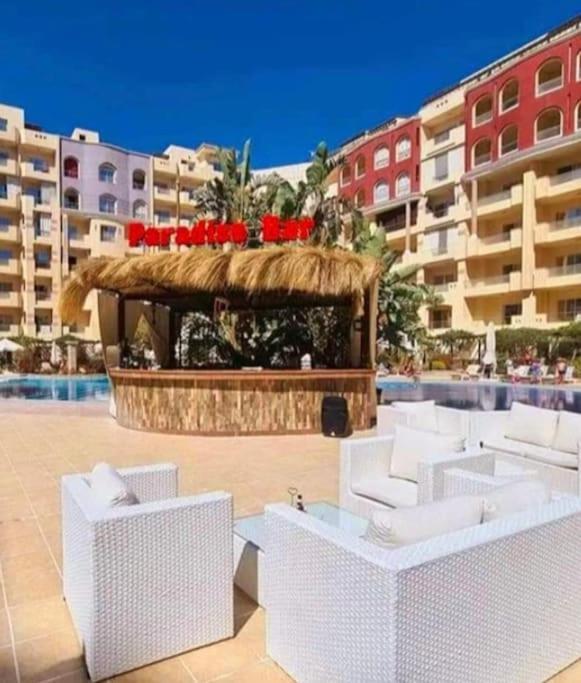 Sunny Studio With 3 Swimming Pools Florenza Hurghada Exteriér fotografie