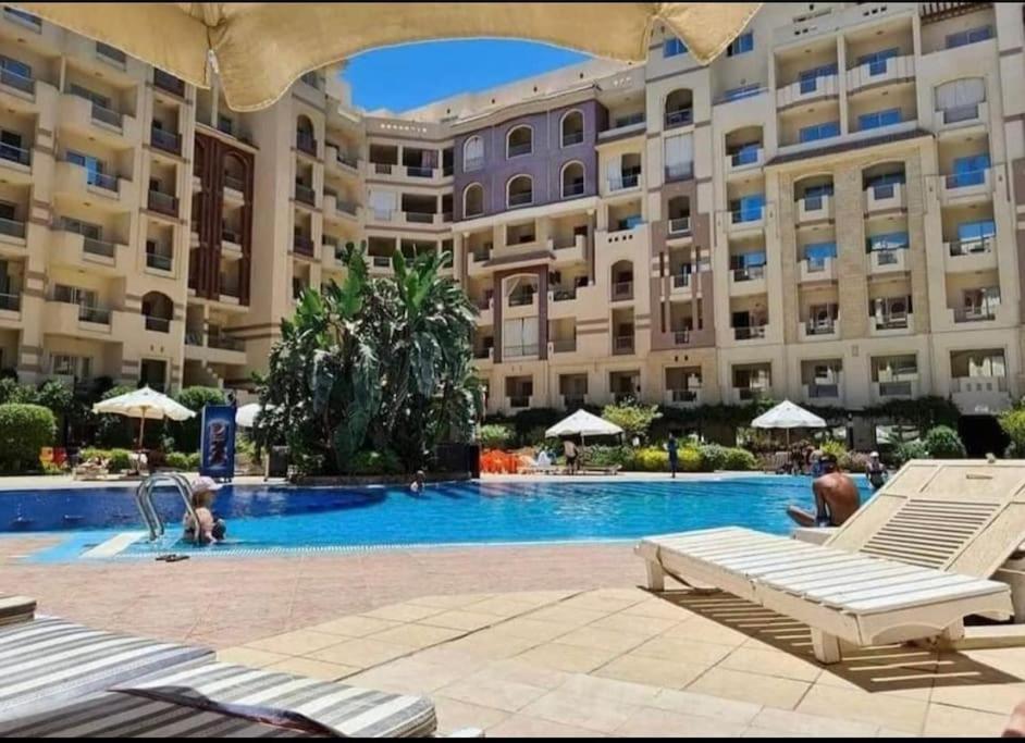 Sunny Studio With 3 Swimming Pools Florenza Hurghada Exteriér fotografie