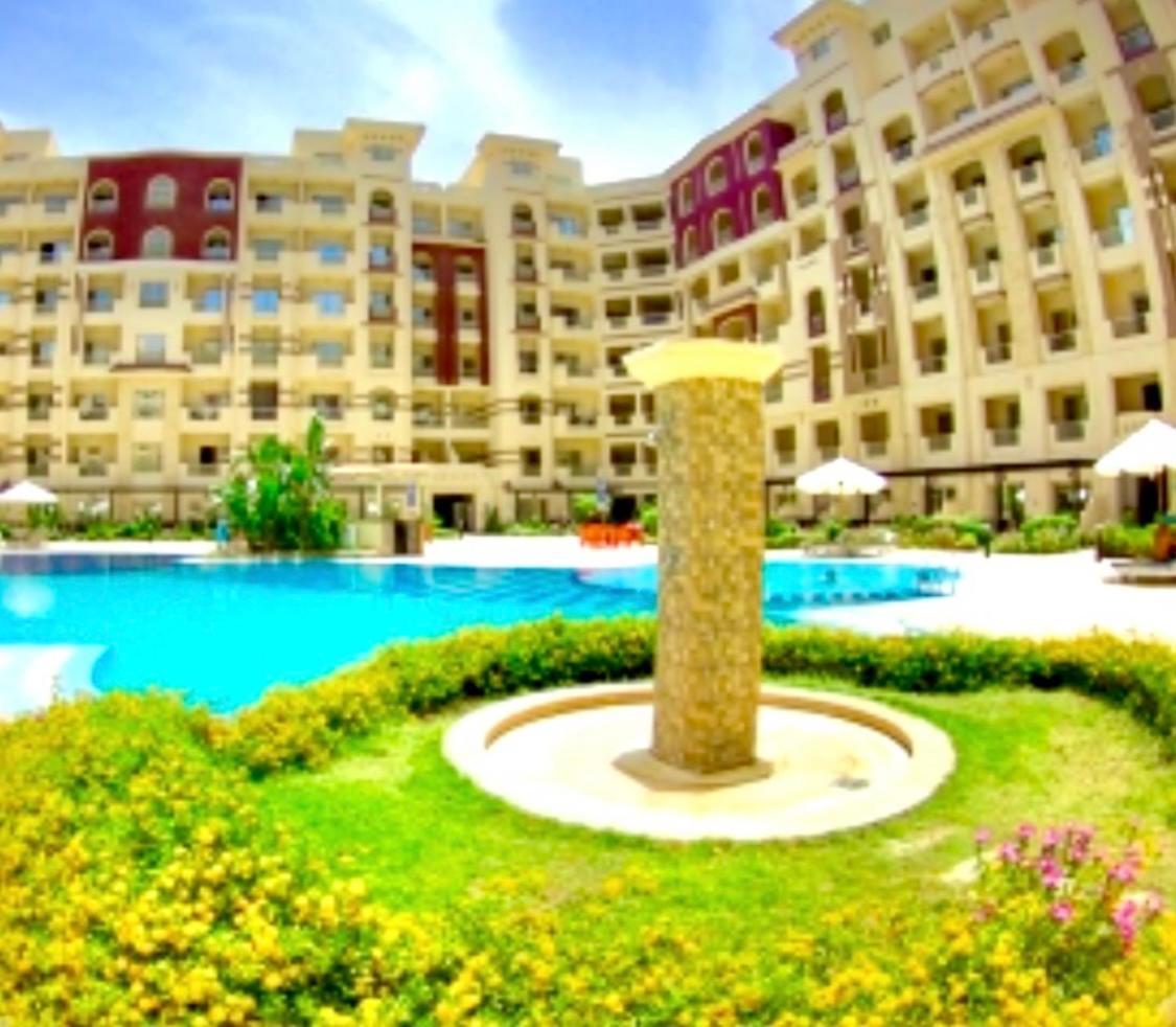 Sunny Studio With 3 Swimming Pools Florenza Hurghada Exteriér fotografie